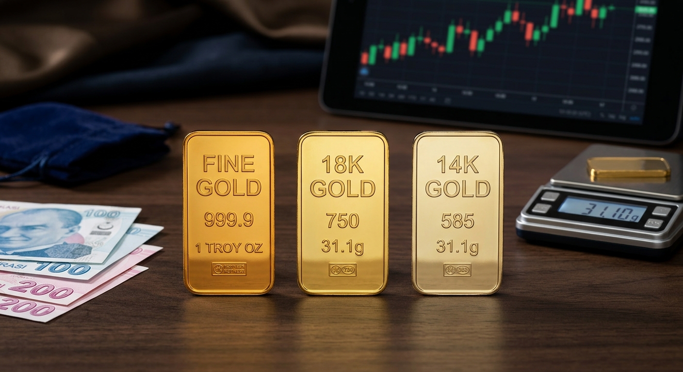 Ons Altın ile Gram Altın Farkı Nedir? Türkiye Piyasasında Fiyatlar Neden Ayrışır?